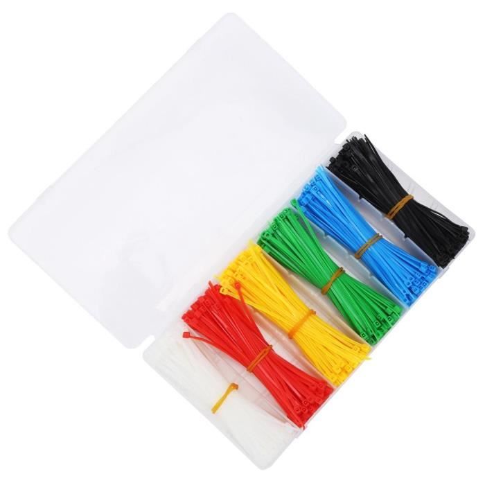 Lot De 100 Attaches-câbles En Nylon Autobloquantes - 9cm - Pour Câbles, Fixation Auto, Bricolage