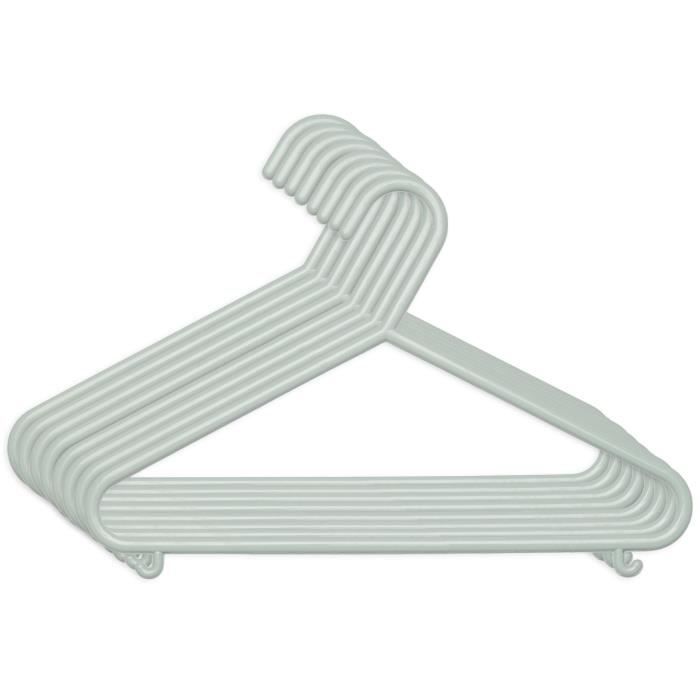 Cintres Enfants - BIECO - Menthe - Lot de 8 - Longueur 30 cm - Plastique léger Cintres Enfants - BIECO - Menthe - Lot de 8 - Longueur 30 cm - Plastique léger