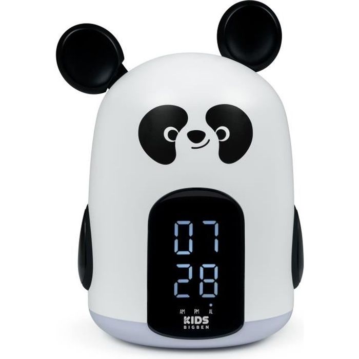 Réveil Veilleuse Forme Panda Bao Et Bigben Interactive