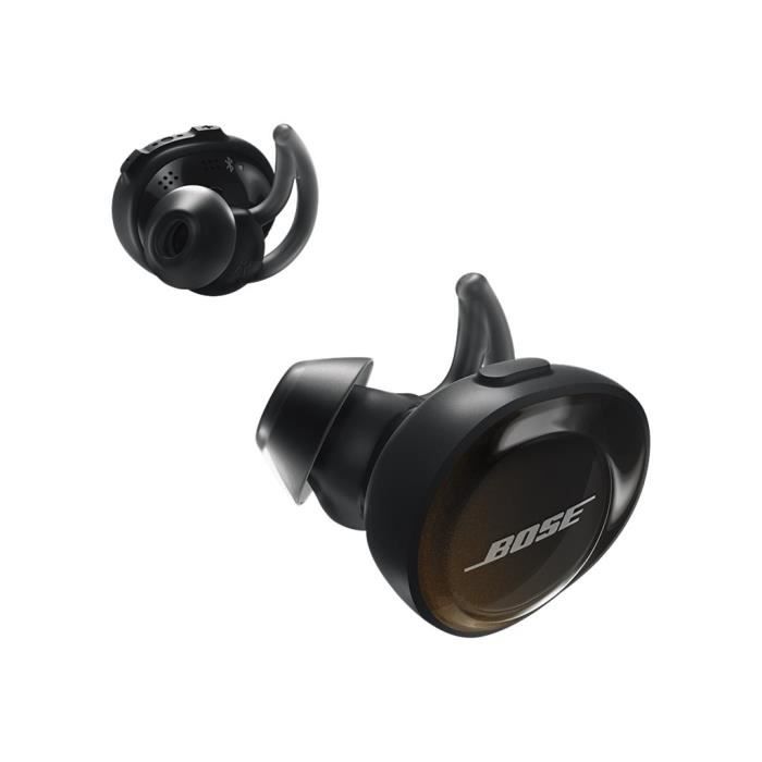 Noir Écouteurs sans Fil Bluetooth Bose SoundSport 