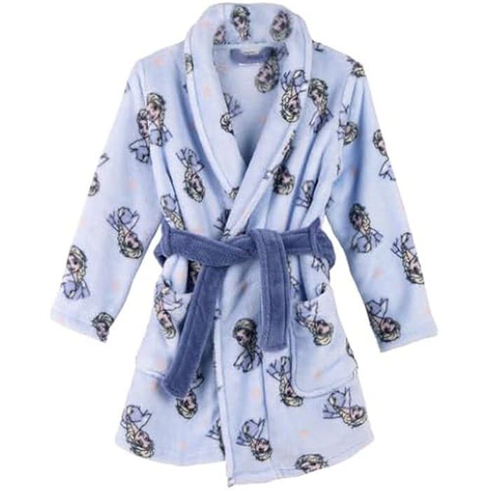 Peignoir Enfant Robe De Chambre Reine Des Neige Peignoir Enfant
