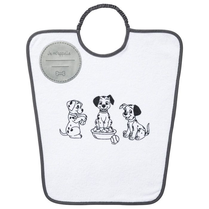 BABYCALIN Bavoir 1er âge Impression Pop Art Light - 28 x 32 cm
