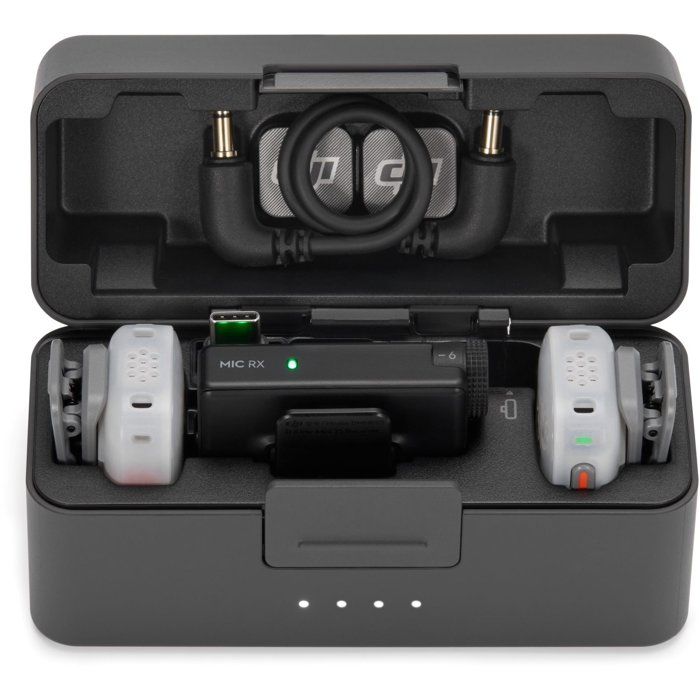 DJI Mic Mini 2S - 2 TX - 1 RX - Charging Case - vue 2