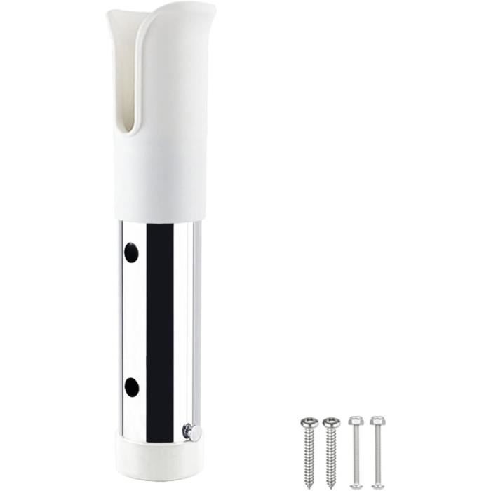Canne à Pêche Manchon Support Ceinture Sangle De Fixation Extérieur Pour Canne à Pêche Pôle Noir