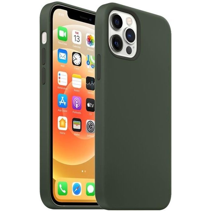 Coque Ultra Fine TPU 1,5 Mm Pour IPhone 12 Pro - Couleur Vert - Neuf Sous Blister