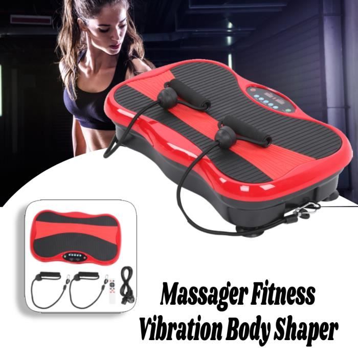 Plateforme Vibrante Bluefin Fitness 3D - Double Moteur - Oscillation Et Vibration - Bluetooth Et Bandes