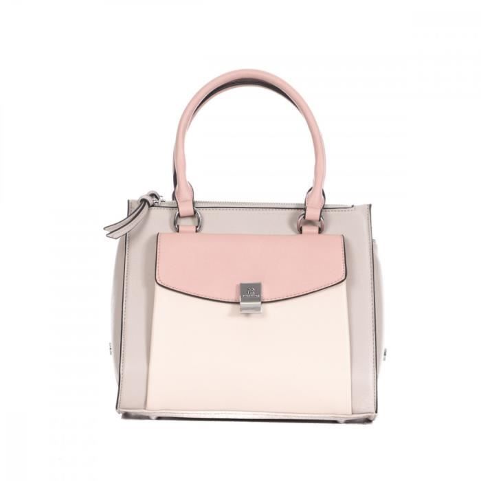 Sac à main Georges Rech Havana Gris/Rose Bandoulière