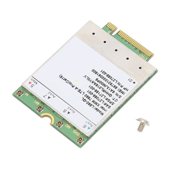 GOTOTOP carte réseau L860 GL Module 4G LTE M.2 4G LTE prend en charge ...