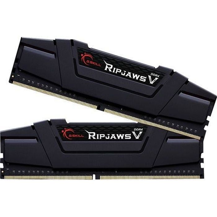 GSKILL - Mémoire PC RAM - Ripjaws 5 - 32Go (2X16Go) - 3200MHz - DDR4 - CAS 16 (F4-3200C16D-32GVK)