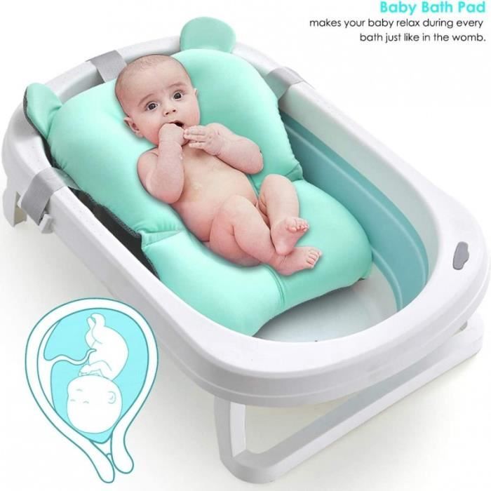 Kt Coussin De Siege De Bain Coussin De Coussin De Baignoire Pour Bebe Nouveau Ne Support De Siege De Bain Filet Flottant Anti Cdiscount Puericulture Eveil Bebe