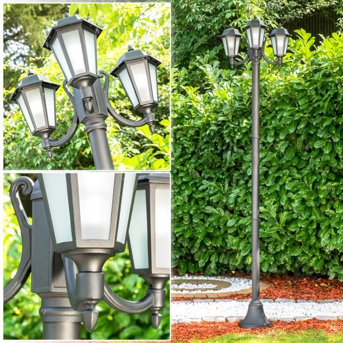 Lampe dextérieur candélabre - HOFSTEIN - Nurri - Look antique - 3 branches - IP44 Lampe dextérieur candélabre - HOFSTEIN - Nurri - Look antique - 3 branches - IP44