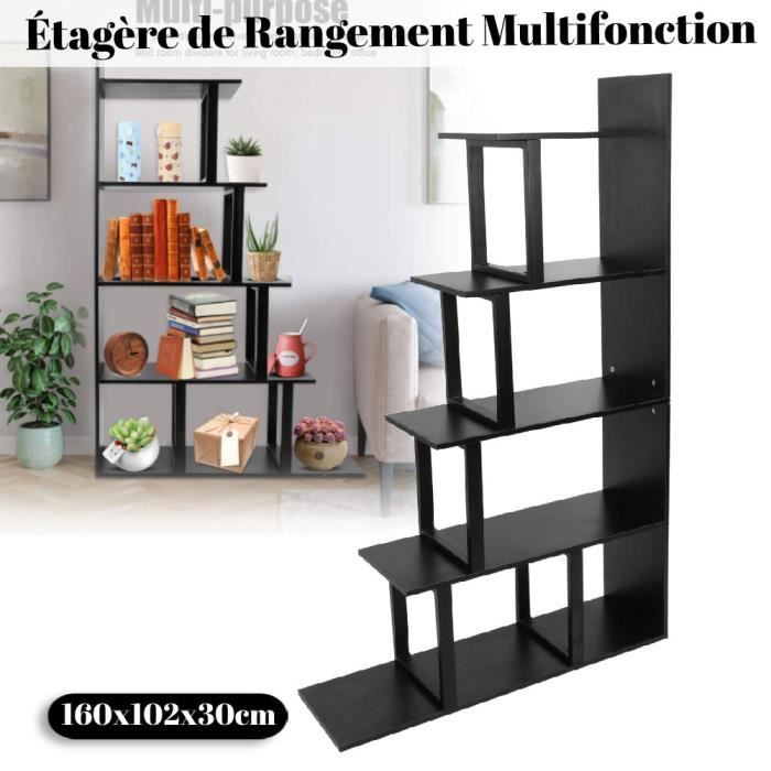 Étagère De Bureau Clipable Avec Panneau Perforé - 2 Niveaux Réglables En Hauteur - Noir/blanc 95x60 Cm - Capacité 7,5 Kg Par étagère