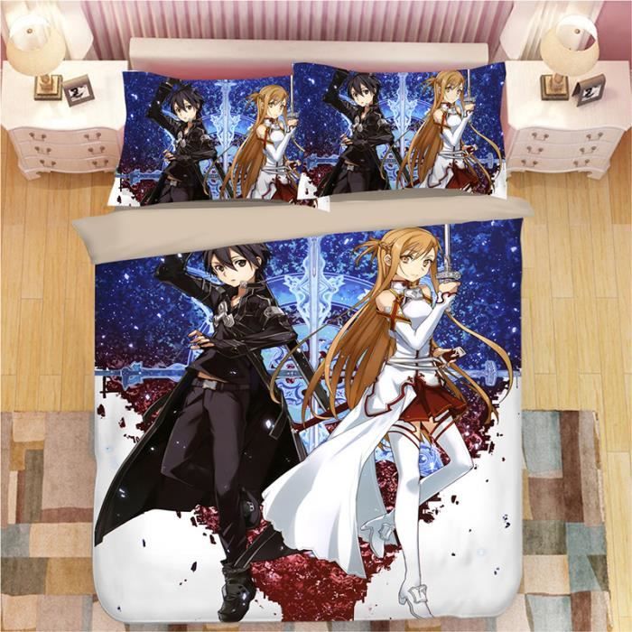 Housse De Couette 200X200 Dessin Manga - Trouvez la housse ...