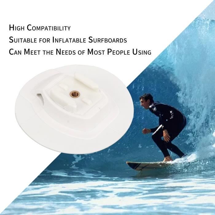 Sup planche de surf gonflable base de caméra PVC support fixe sports  nautiques standard universel siège de gouvernail blanc DA007 - Cdiscount  Sport