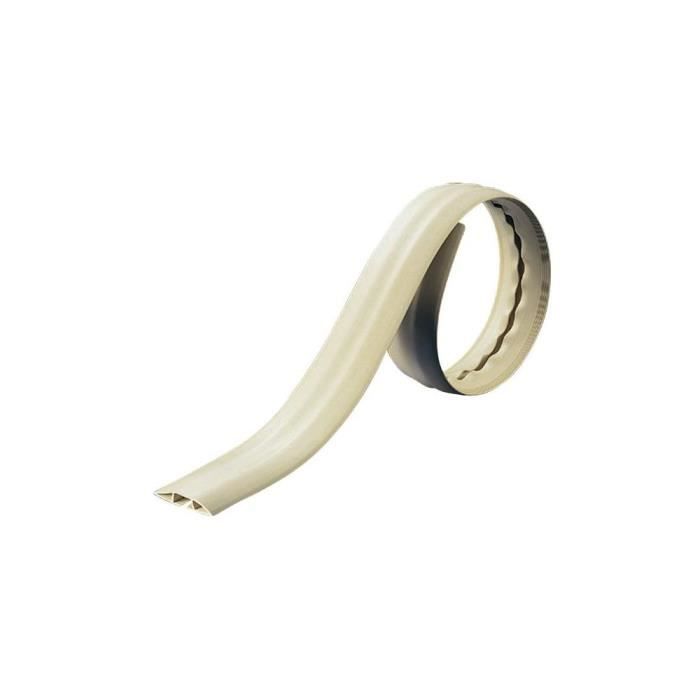 Goulotte Cache Cable Noir Protege Cables Autocollant Srd100sw Noir 183 Cm Achat Vente