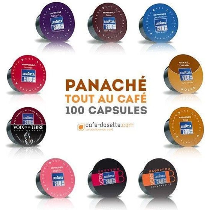 Lavazza Blue® Ricco - 100 Capsules - Café Dosette