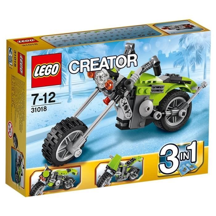 LEGO®Creator 31018 Le Chopper Reconditionné - Lego reconditionné disponible sur Cdiscount Seconde Vie