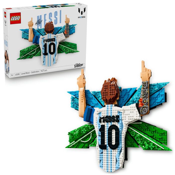 LEGO® Editions Football 43018 Lionel Messi – La célébration - vue 3