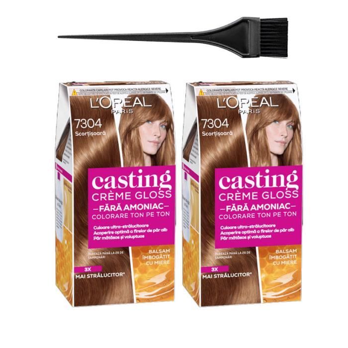 L'Oréal Paris Casting Crème Gloss 7304 Brun Cannelle Coloration Semi ...