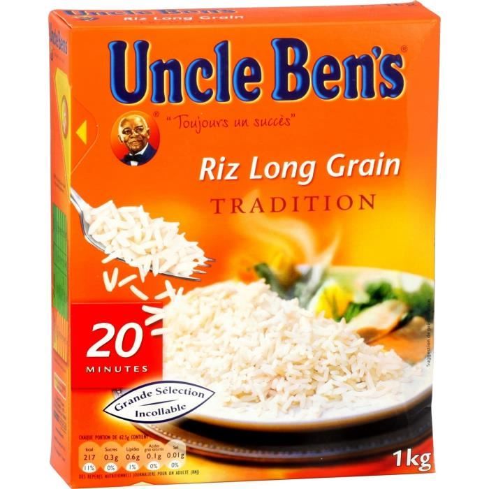 Uncles ben's riz long grain 1 kg Uncle Ben's - Cdiscount Au quotidien
