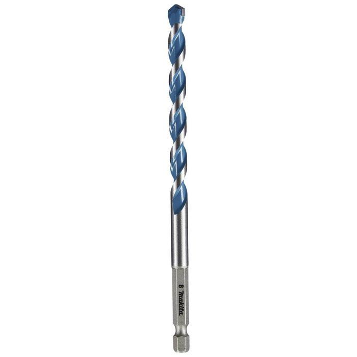 Makita E 15051 carbure de tungstène Foret polyvalent 1 pièce 8 mm Longueur totale 150 mm hexagonal 14 63 mm 1 pc