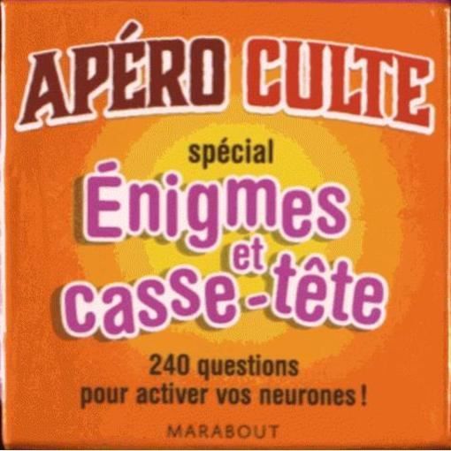 Livre Mini Boite Apero Enigmes Et Casse Tete Achat Vente Livre Jeux Activites Cdiscount