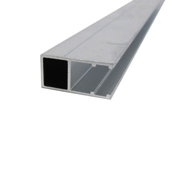 profil bordure monobloc en u toiture polycarbonate l 4 m e 16 mm aluminium cdiscount bricolage