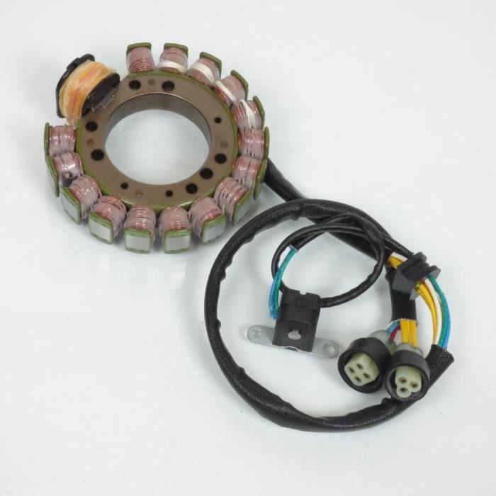 GOOFIT Stator Coil Remplacement Pour Yamaha Warrior 350 YFM350 1995-2001 - 4G8-85510-00 3HN-85550-10