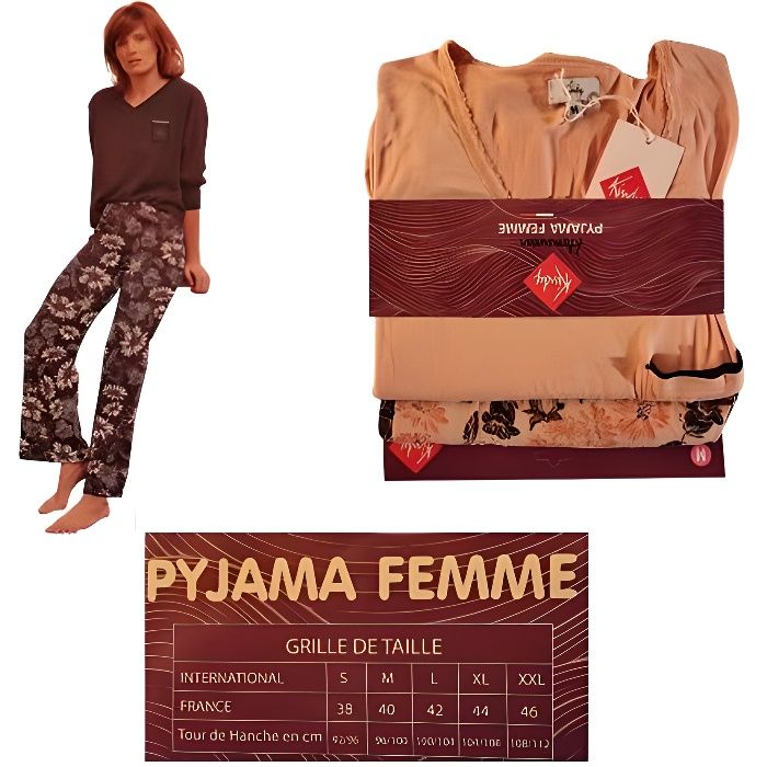 Pyjama femme store taille 46