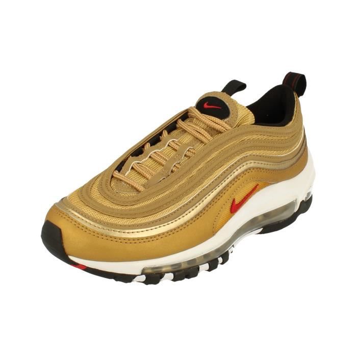 Chaussures Nike Air Max 97 QS GS Jaune Mixte Enfant