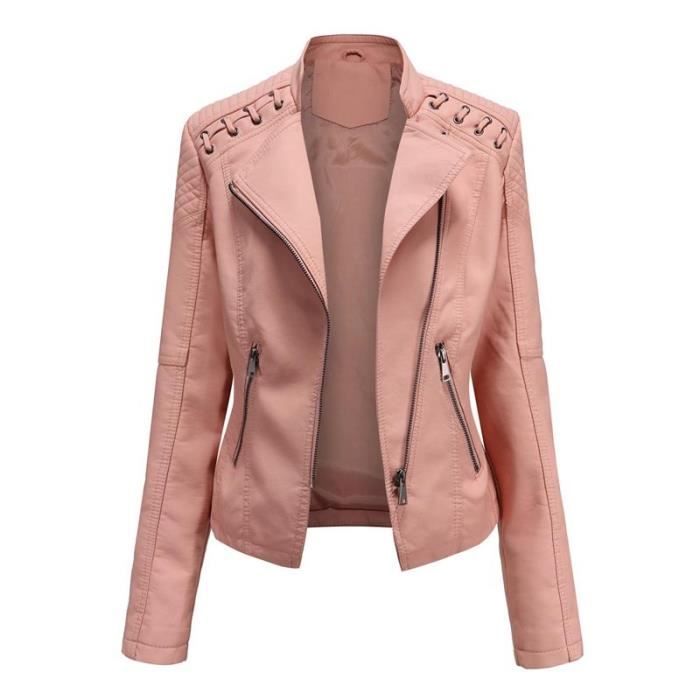 Veste courte zippée hotsell femme
