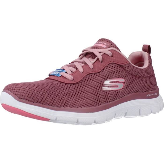 Skechers Basket - SKECHERS - 113180 - Femme - Rose - Textile