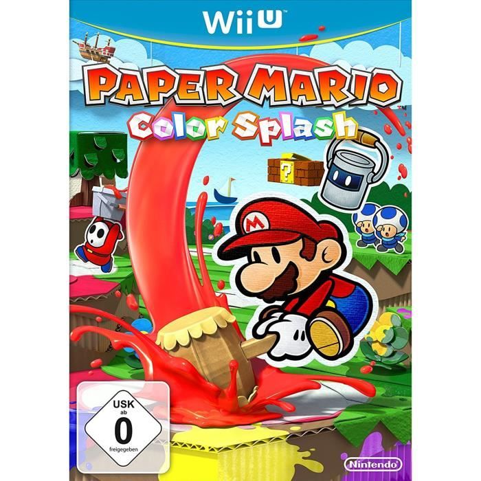 Paper Mario Color Splash Jeu Wii U - vue 8
