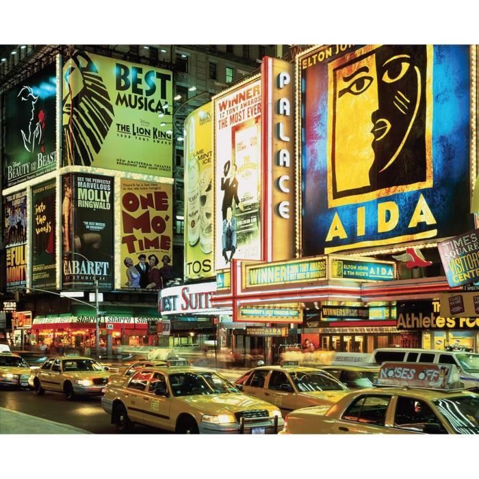 Affiche Times Square, New York, USA Cdiscount Maison