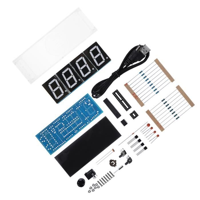 FONCTIONS DE SYNCHRONISATION d'horloge électronique LED horloge murale