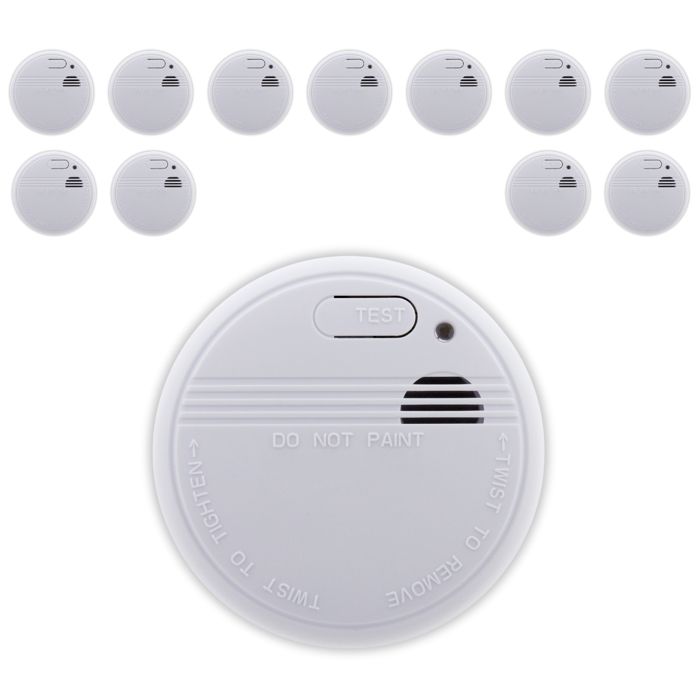 2x Smartwares 10.100.41 Détecteur De Fumée - 4 Détecteurs De Fumée