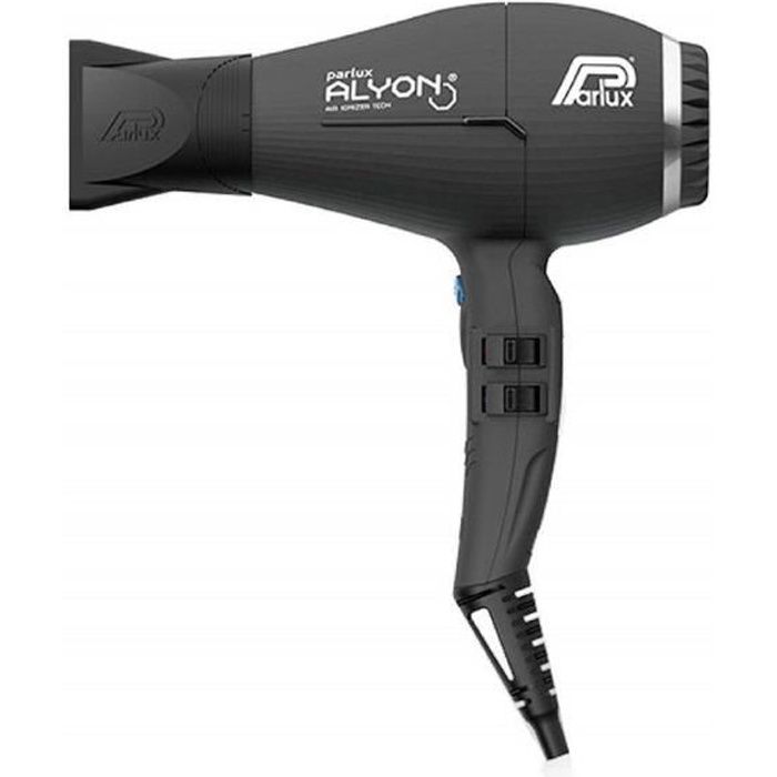 Sèche-cheveux PARLUX Alyon - Débit dair 84 m3/h - 2250 W - Noir mat
