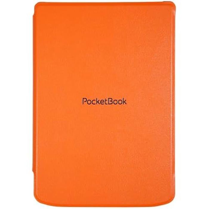 Coque de Protection - PocketBook - Verse/Verse Pro - Matériau Résistant - Fonction Veille - Couleur Orange