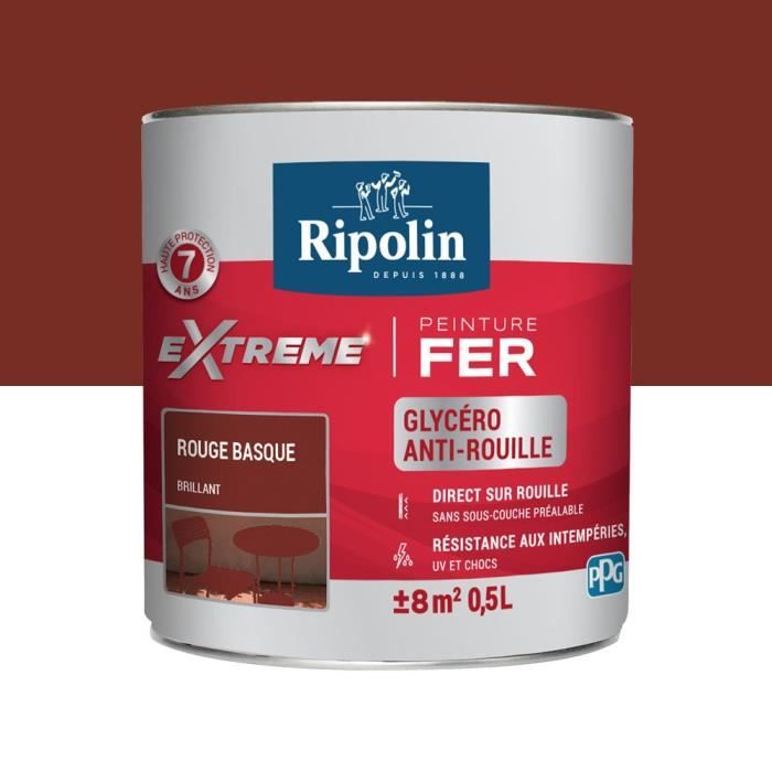 Peinture Sol Beton - Metaltop - Rouge basque - RAL 3004 - Pot 1L