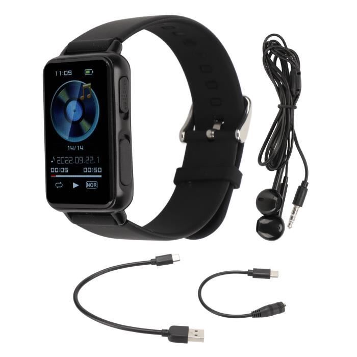 Enregistreur Vocal Numérique Montre-Bracelet Commande Vocale 8Go - Enregistreur Audio Conférences