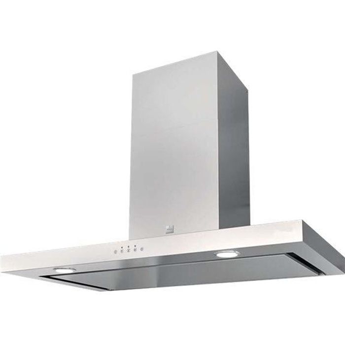 Roblin Stella 900 Hotte Hotte Decorative Largeur 89 8 Cm Profondeur 49 8 Cm Extraction Et Recirculation Avec Kit De Achat Vente Hotte Cdiscount