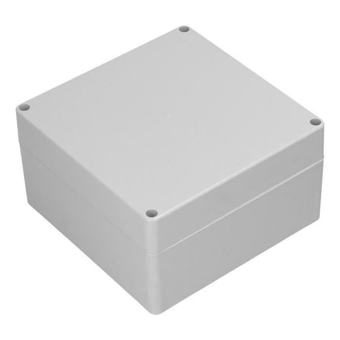 Boîtier De Jonction étanche ABS IP65 - 200x120x56mm - Pour Câblage électrique Intérieur/extérieur, Protection