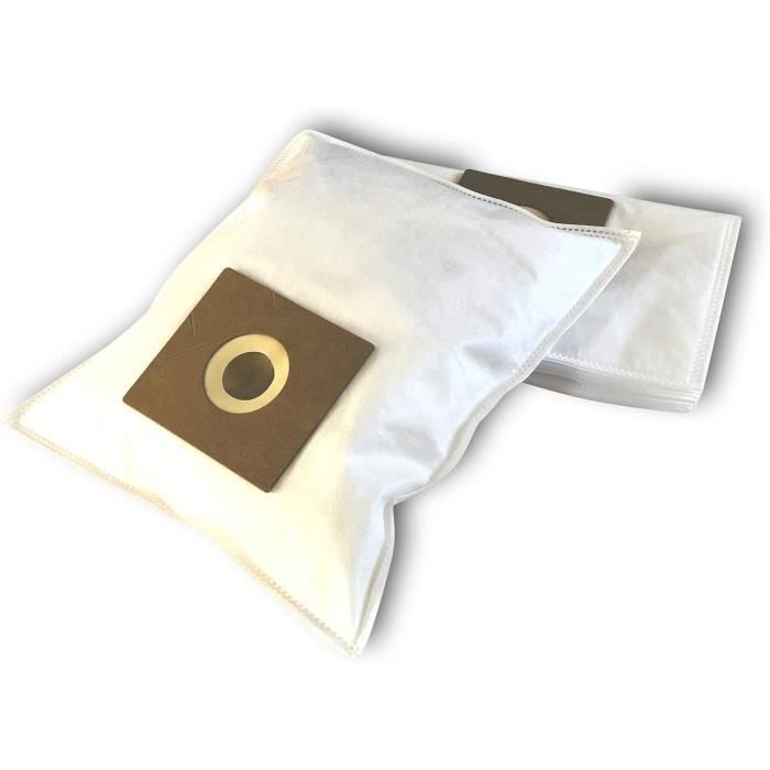 Sacs Aspirateur 5 Couches Lot De 10 - Compatibles Philips, AEG, Swirl PH86 (filtration Renforcée)
