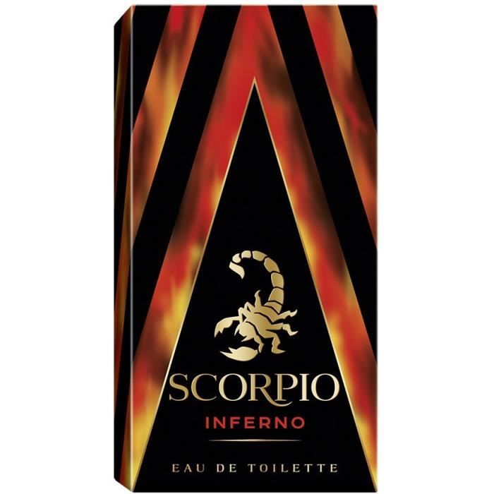 SCORPIO Eau de Toilette Inferno Homme 75 ml Cdiscount Au