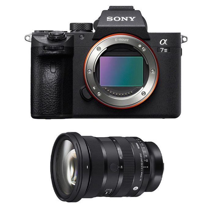 SONY Alpha 7 III + SIGMA Objectif 24 70mm f2.8 DG DN II ART Neuf - vue 6