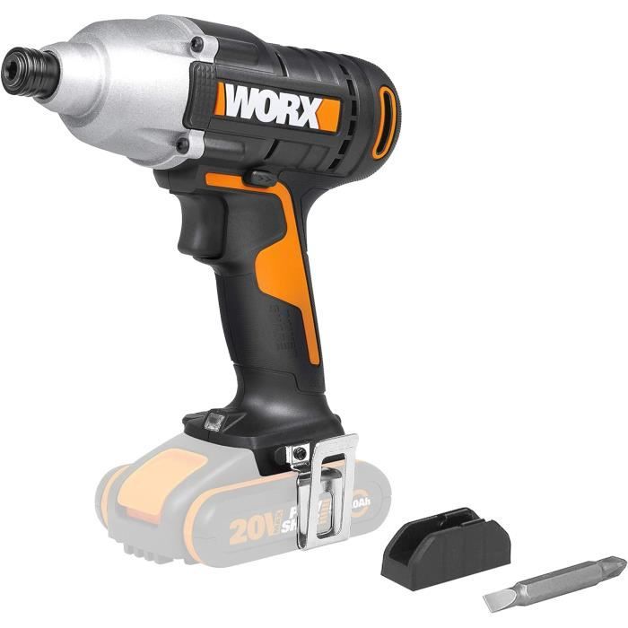 Visseuse à Chocs Sans Fil KATSU 21V - Moteur Brushless, 400 Nm, 1/2" - 0-2800 Tr/min + 0-3500 Coups/min - Sans Batterie Ni Chargeur