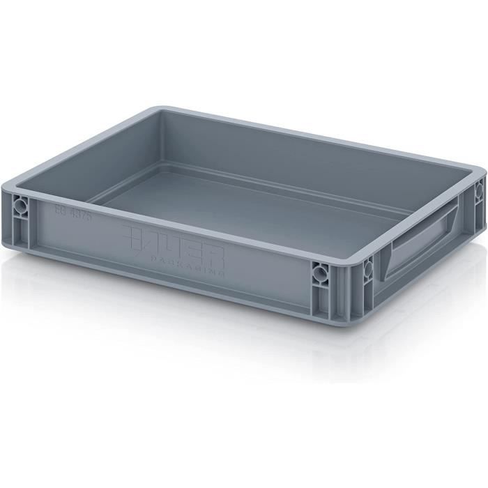 Boîte De Rangement Feldherr Eurobox Pour Voitures Miniatures 1:43 - Avec Insert Mousse 12 Places - Protection Maximale Pour Collection - 40x30 Cm