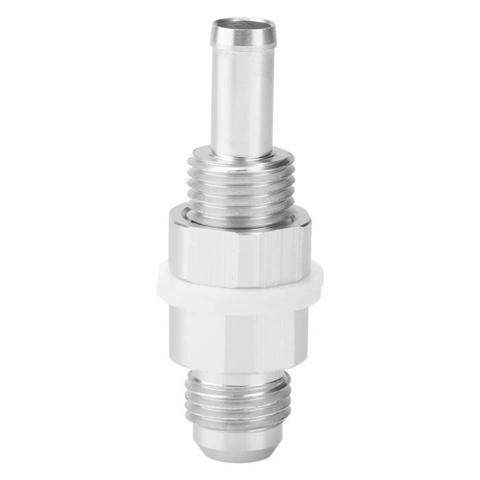 Raccord épissure 1/4 Pouce Barbe X 1/4 Pouce Tuyau - Acier Inoxydable - Pour Réparation Cloison