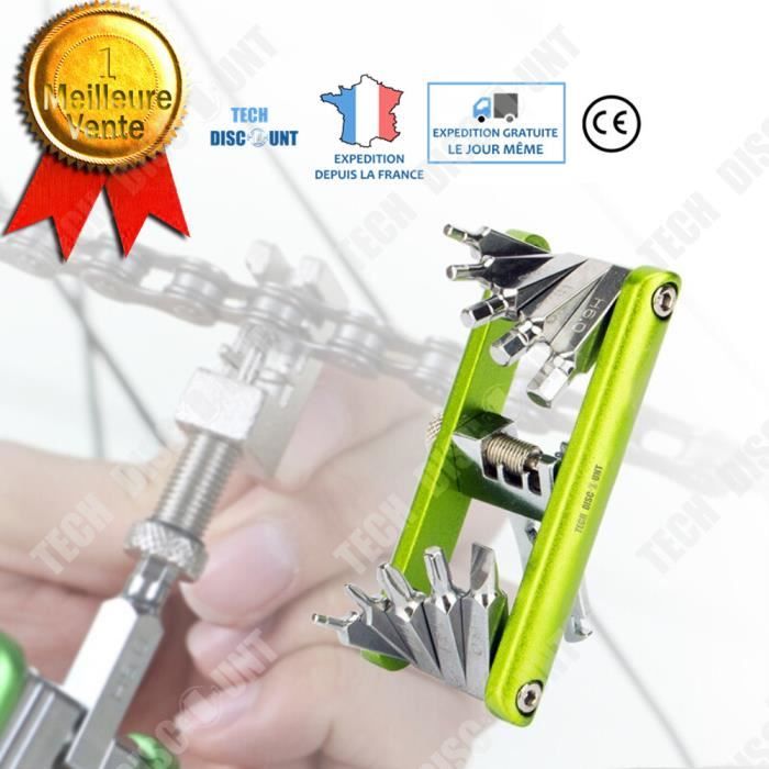 Trousse d'outils de vélo, JOLY FANG Kits Sac Vélo Réparation Kit d'outils de réparation