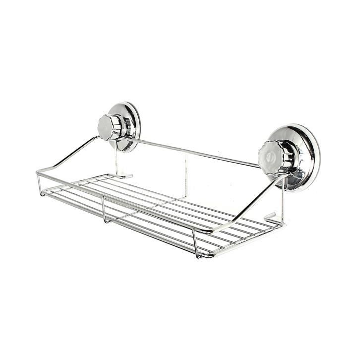 Yihui Etagere Murale Ventouse Forte En Acier Inox Chromage Achat